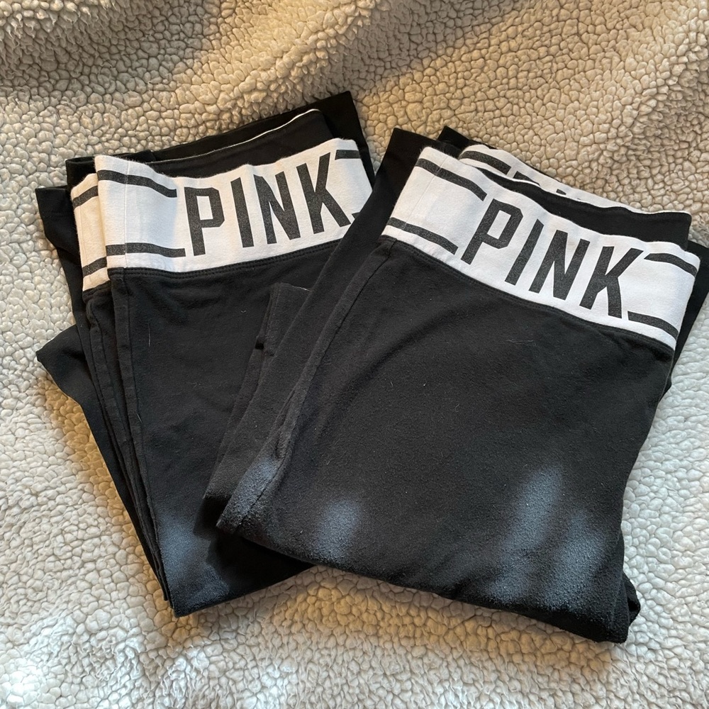 Two pair Victoria secret yoga pants